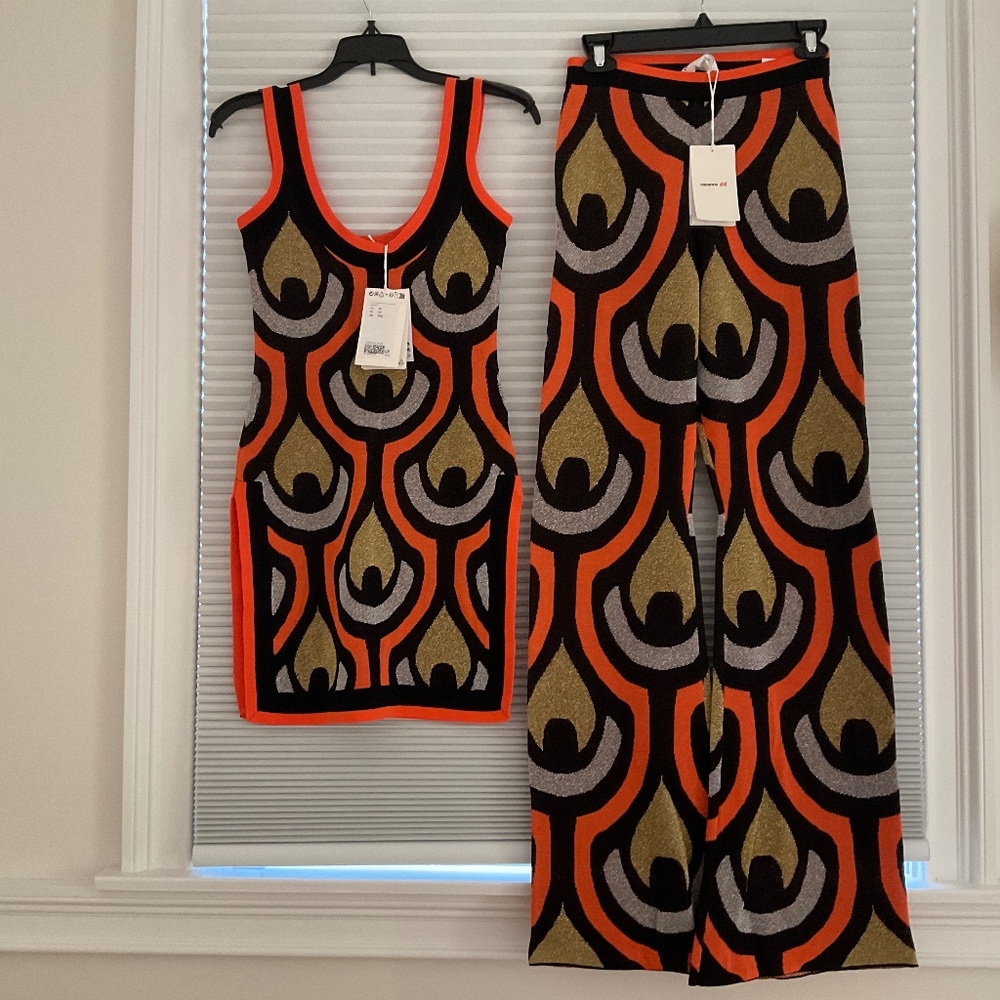 Rabanne H&M vest and pants size XS